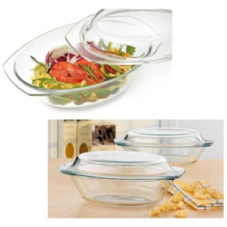 Szkło żaroodporne Simax 2,4L z pokrywą 7026/7036